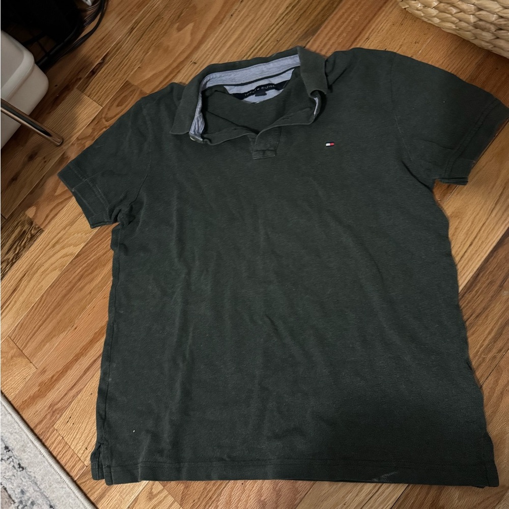 DONATED! 100% cotton green polo!
